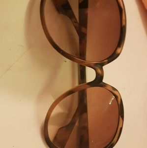 Brown and tan coloured sunglasses!